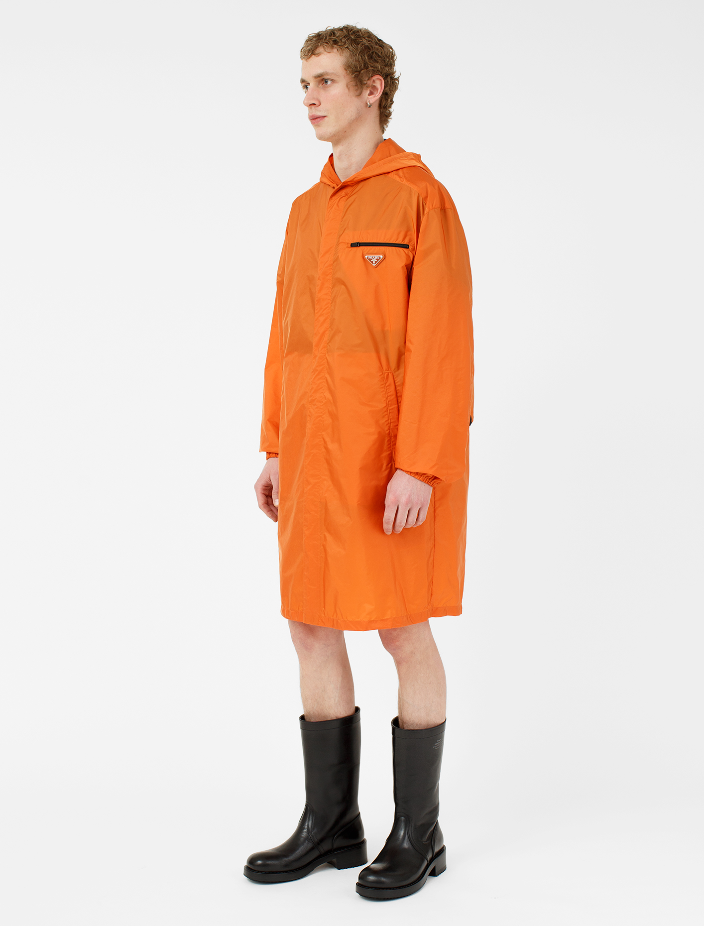prada nylon raincoat