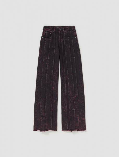 Acne Studios - Loose Fit Jeans in Wine Red - A00411-CQOD