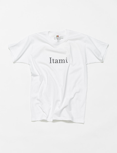 ITAMI-WHI HATO PRESS ITAMI T SHIRT WHITE