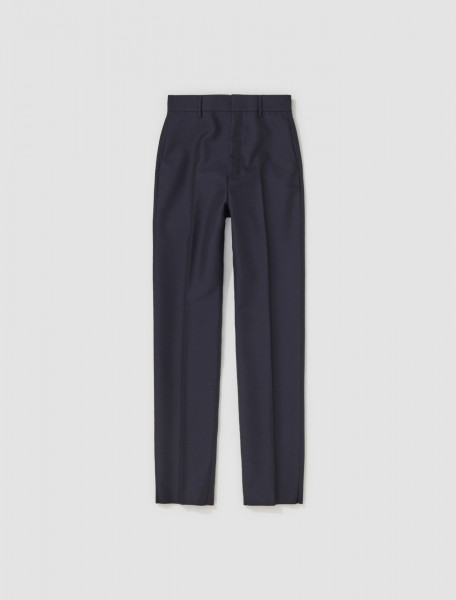 Prada - Mohair Wool Tailored Pants in Navy - UP0234_1WC1_F0008