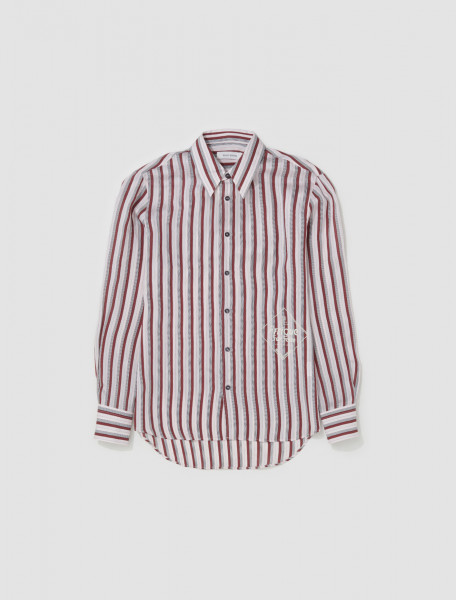 Wales Bonner - Langston Shirt in Pink - MA23SH04-VI01-200