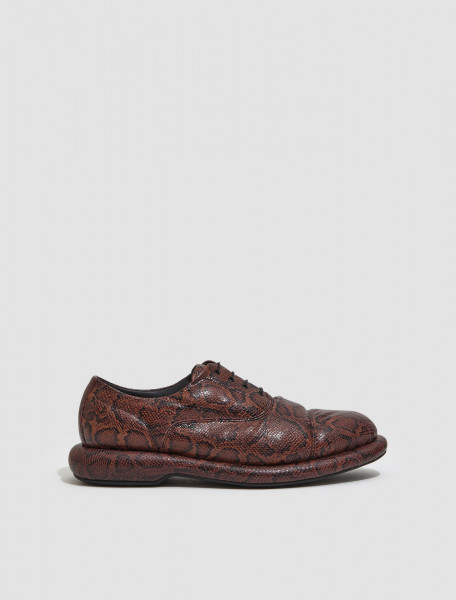 Clarks - x Martine Rose Oxford Shoes in Brown Snake - 261783717