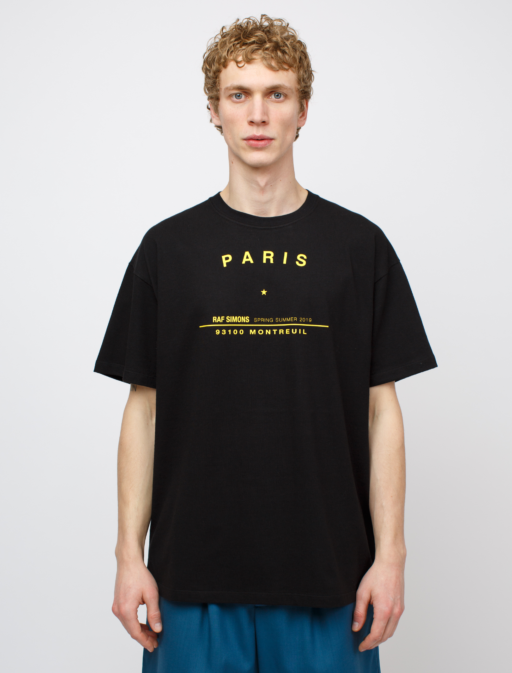 Raf Simons Big Fit Tour T-Shirt | Voo Store Berlin | Worldwide Shipping