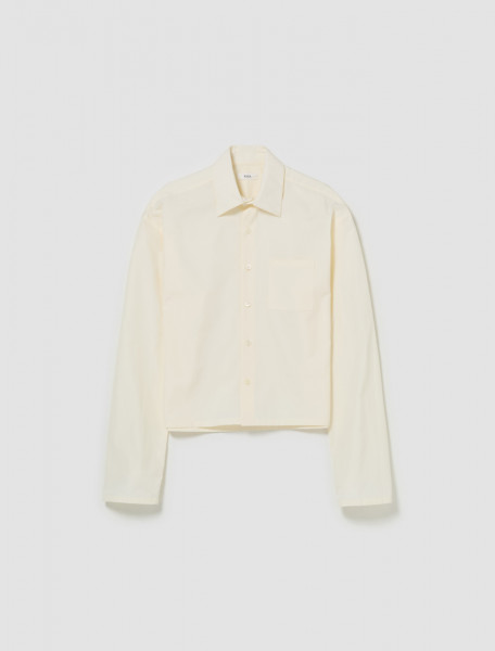 Rier - Mini Shirt in Ivory Popeline - SHT23