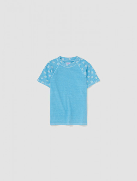 ERL - Fitted Raglan Tee in Sky Blue - ERL07T132