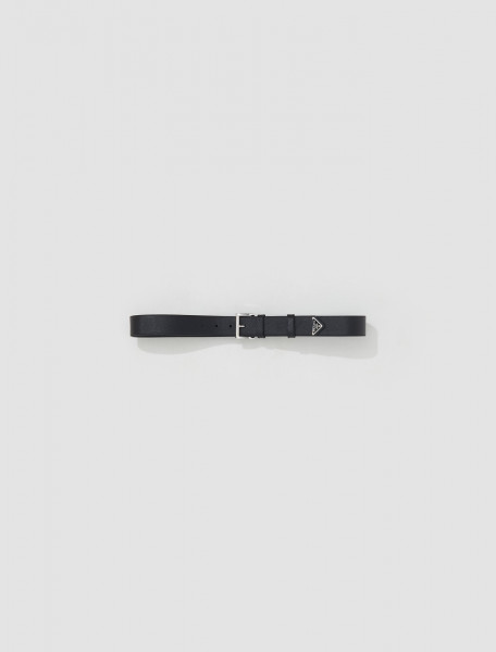 Prada - Saffiano Leather Belt in Black - 2CC545_053_F0002
