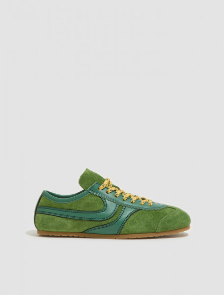 Dries Van Noten - Suede Sneaker in Green - WS241-1159-106