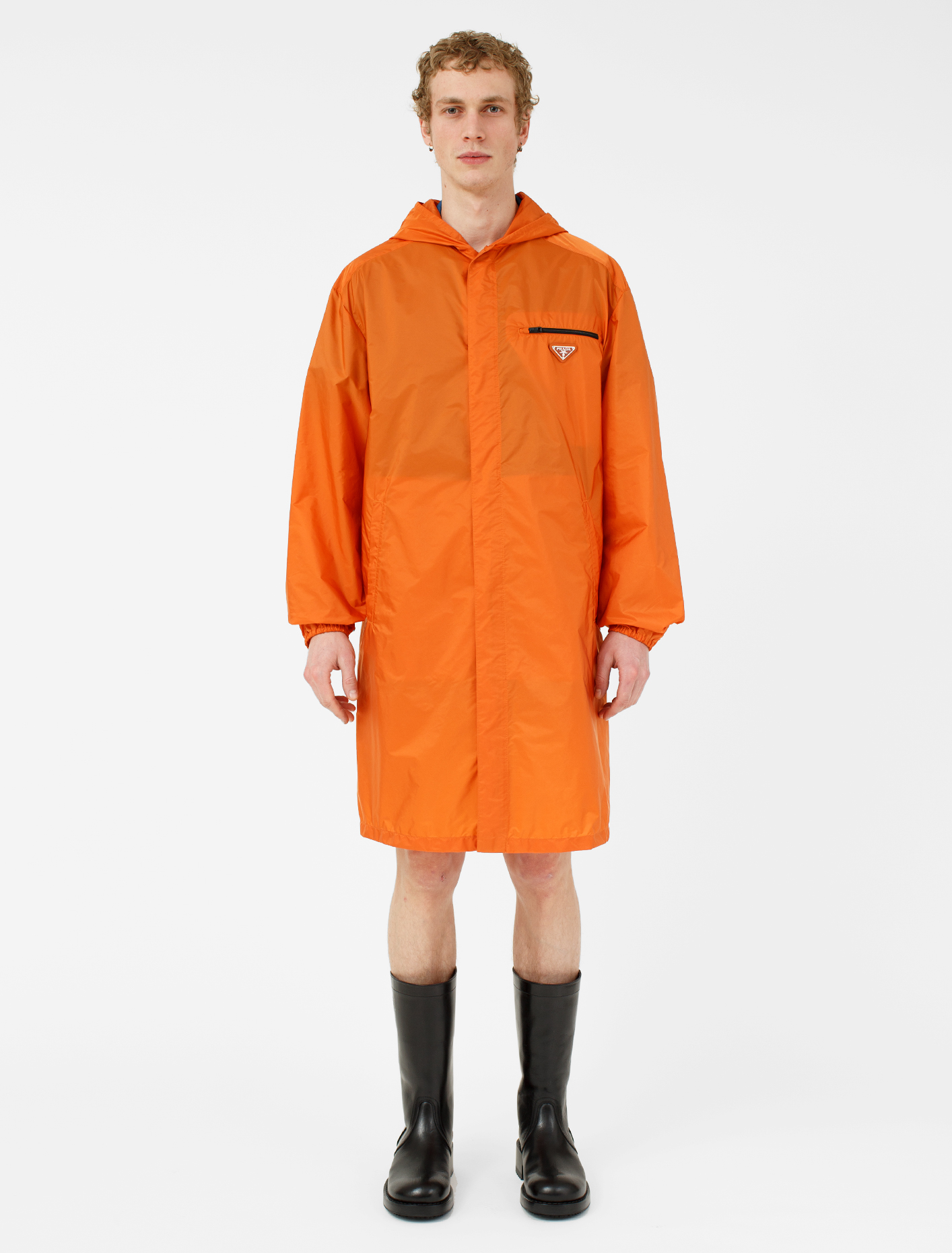 prada raincoat