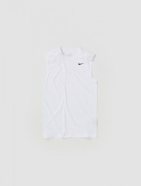Nike - Dri-FIT Legend Sleeveless T-Shirt in White - DX0991-100