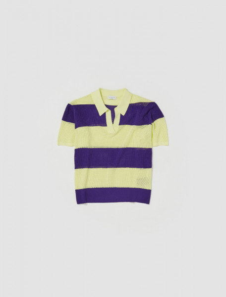 Dries Van Noten - Tindra Tricot Sweater in Purple - 231-011213-6711-401