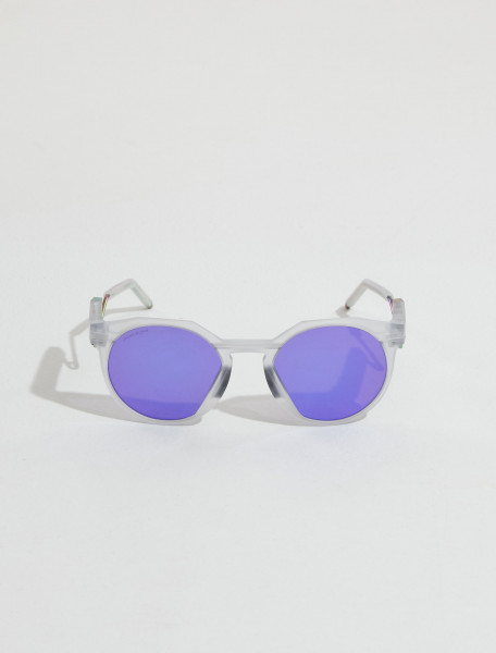 Oakley - HSTN Metal in Matte Clear with Prizm Violet Lenses - 0OO9279