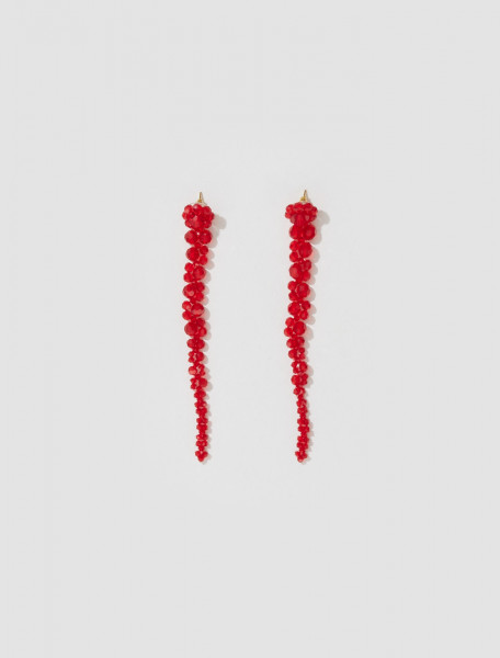 Simone Rocha - Drip Earrings in Red - ERG12-0903-RED