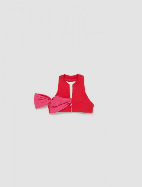 Nike - x Jacquemus Women's Halter Top in University Red - FJ3149-657