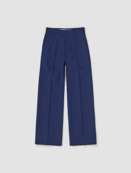 Stockholm Surfboard Club - Sune Straight Leg Trousers in Ulster Navy - SM5N04
