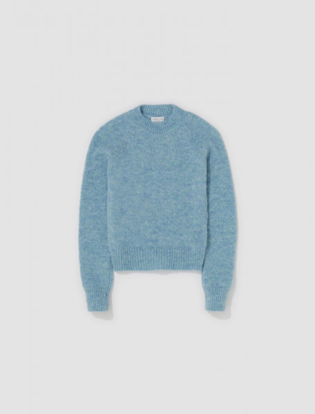 Dries Van Noten - Fitted Sweater in Light Blue - 232-011257-7713-514