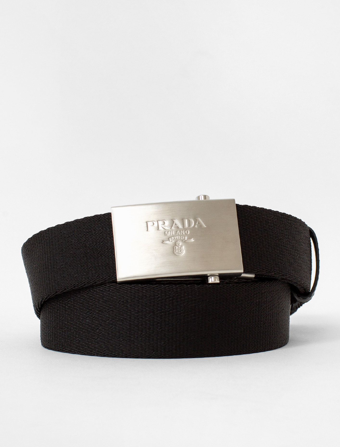 prada technical fabric belt