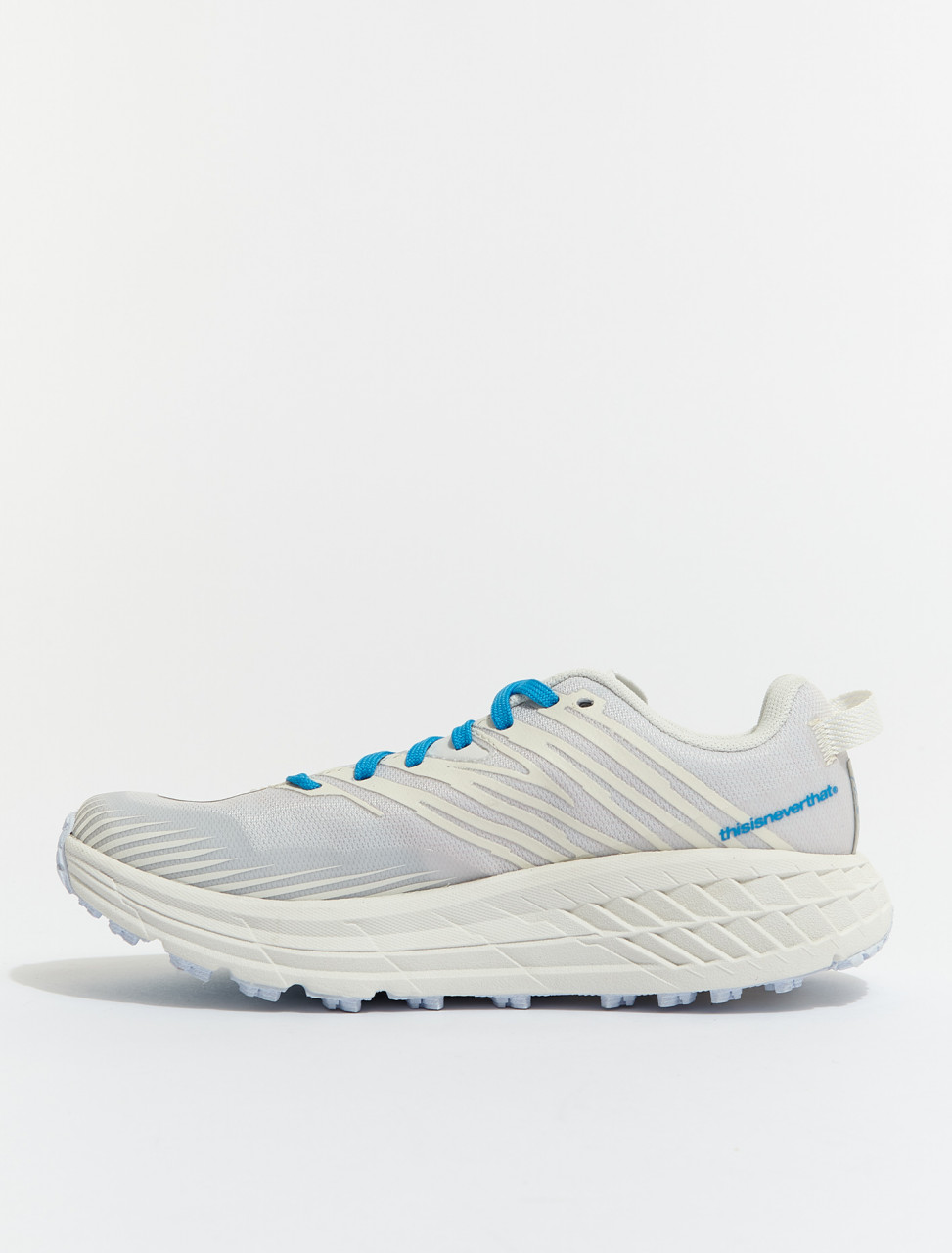 Hoka One One x thisisneverthat Speedgoat 4 in Marshmallow | Voo Store ...