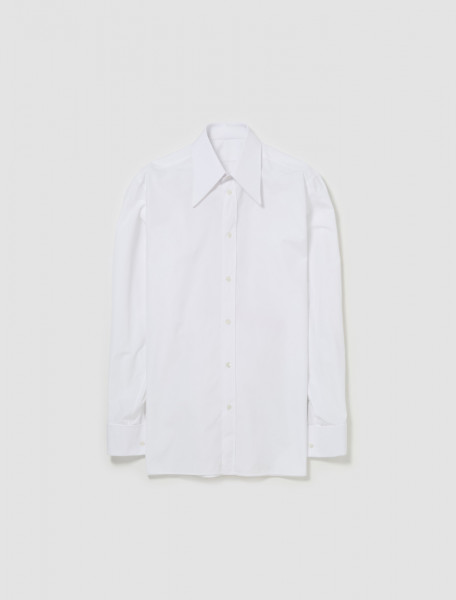 Maison Margiela - Poited Collar Shirt in White - S67DT0014-S43001-100