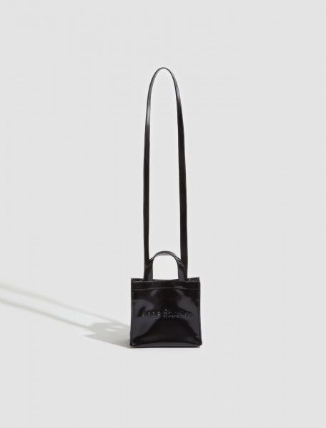 Acne Studios - Logo Mini Shoulder Tote Bag in Black - C10159-900000