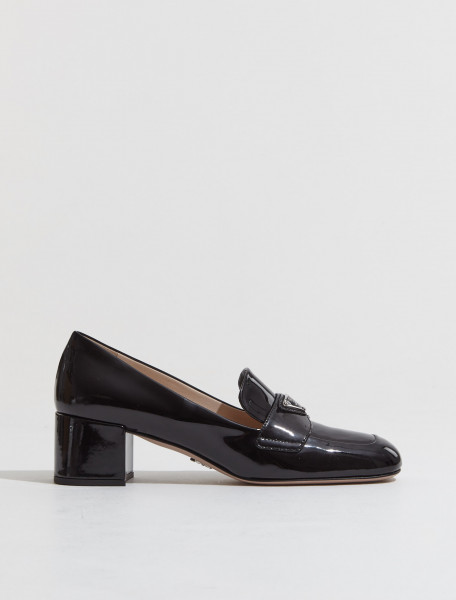 Prada - Patent Leather Loafers in Black - 1D763M_069_F0002