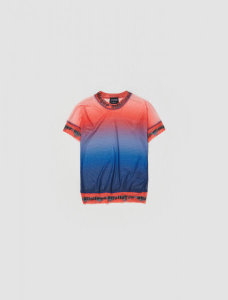 Ottolinger - Mesh T-Shirt in Blueberry Fade - 100112
