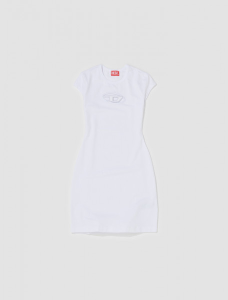 Diesel - D-Angiel Short Dress in Bright White - A06270-0AFAA