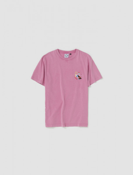 Carne Bollente - Middle Edging T-Shirt in Washed Pink - AW23ST0102_Washed Pink