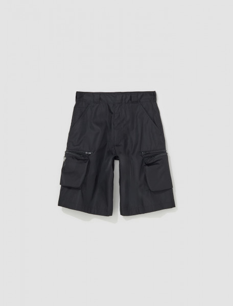 Prada - Re-Nylon Cargo Shorts in Black - SPH393_1WQ8_F0002