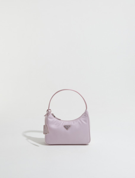 Prada - Re-Nylon Re-Edition 2000 Mini Bag in Alabaster Pink - 1NE515_RDH0_F0E18