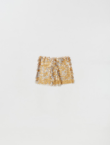 CULT FORM   SKIRT IN GOLD SEQUINS   35007