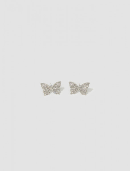 Blumarine - Earrings with Rhinestone Butterfly - 2W266A-N0999