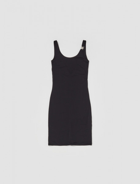 Trussardi - Shiny Jersey Dress in Black - 56D00755-1T006345