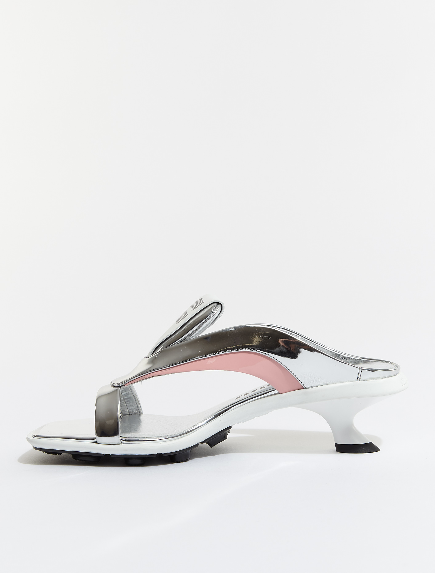Miu Miu Sports Sandals in Silver & Pink | Voo Store Berlin | Worldwide ...