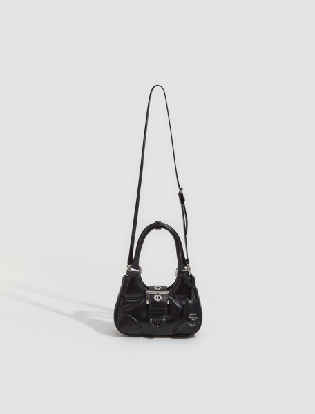 Prada - Moon Padded Nappa-Leather Bag in Black - 1BA381_2DYI_F0002