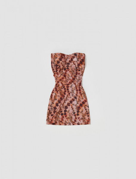 KNWLS - Skinn Tube Dress in Chain Florals - PSS23-SD0CHFL
