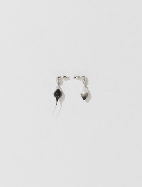 Ottolinger - Pearl Earring Drop in Black - 2501001