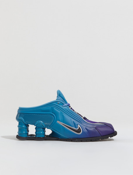 Nike - x Martine Rose Shox MR4 Sneaker in Scuba Blue - DQ2401-400