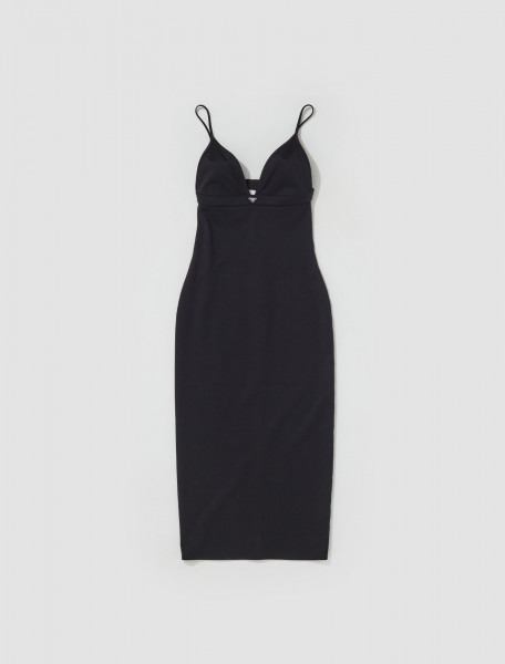 Prada - Jersey Stretch Dress in Black - 33564_12DK_F0002