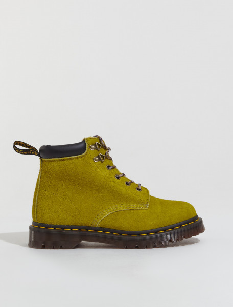 Dr. Martens - 939 Long Napped Suede Boots in Moss Green - 31080334