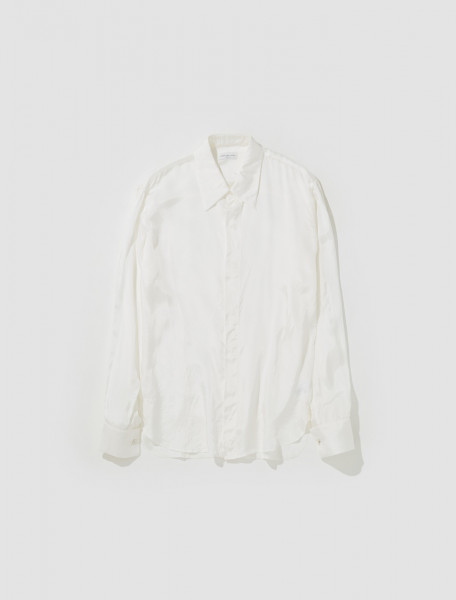 Dries Van Noten - Carvie Tux Slim Fitted Shirt in Off White - 231-020704-6281-008