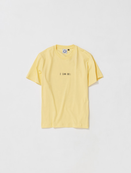 CARNE BOLLENTE   I CAN BE SHORTSLEEVE T SHIRT IN YELLOW   SS22TS11