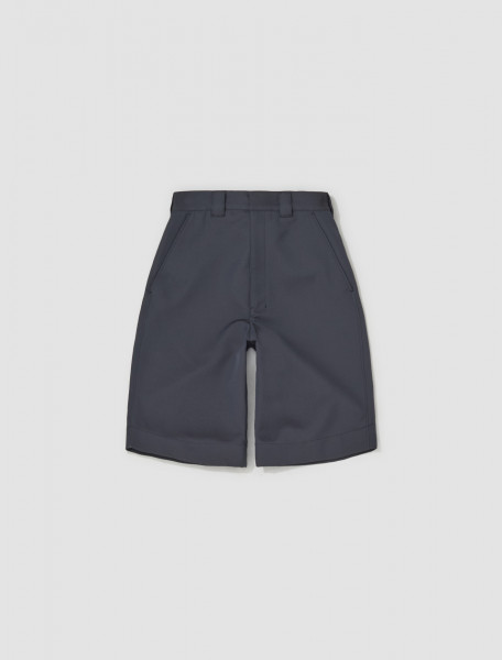 Lemaire - Bermuda Shorts in Dark Grey - PA1061_LF483