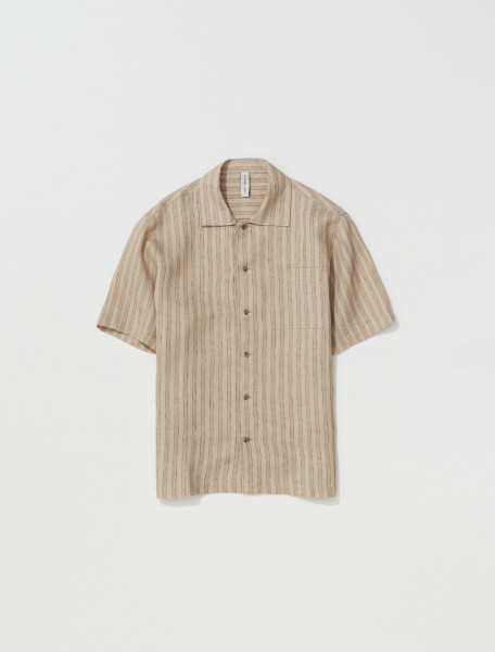 ANOTHER ASPECT   SHIRT 2.0 IN SAND NARROW STRIPE   200500_82