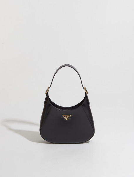 Prada - Leather Shoulder Bag in Black - 1BC179_2A3A_F0002