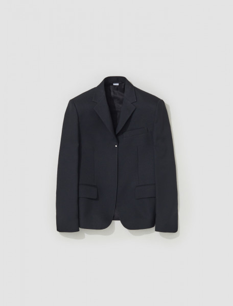 Random Identities - Buttonless Blazer in Black - T-07-22 FBP00001