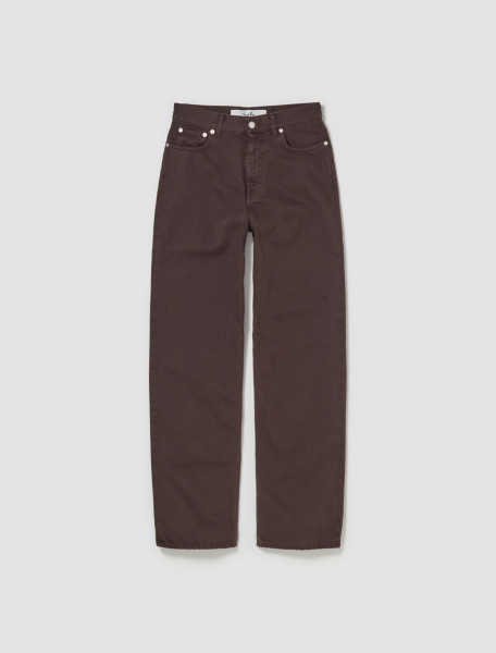 Séfr - Wide Cut Jeans in Washed Brown - SS24WIDECUTWAS
