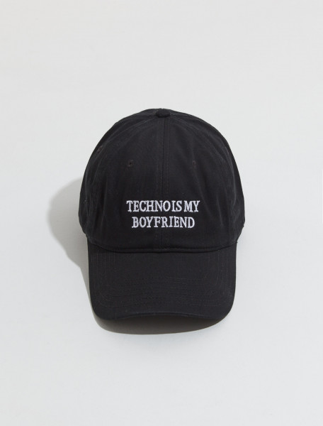 IDEA Books Ltd - Techno is My Boyfriend Cap in Black - 1002796