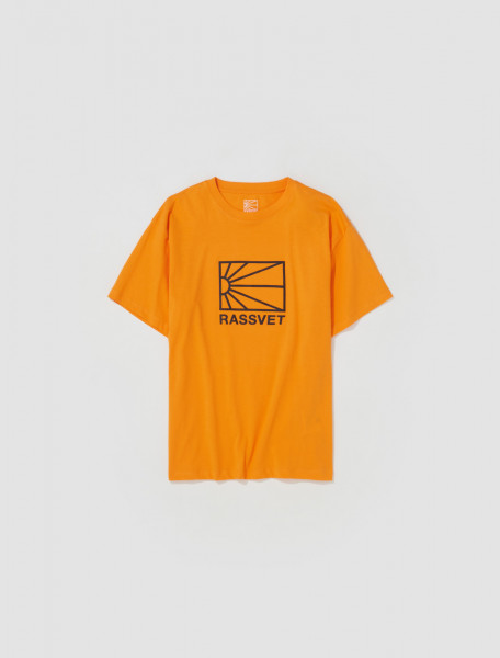 RASSVET - Logo T-Shirt in Orange - PACC12T002-Orange