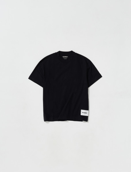 Jil Sander - Men's T-Shirt 3 Pack in Black - J47GC0001_J45048_001