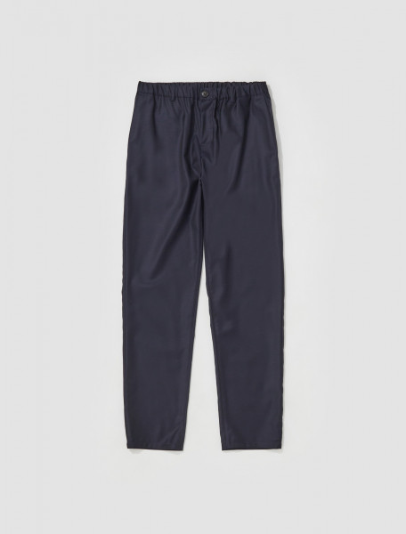 A KIND OF GUISE   ELASTICATED WIDE TROUSERS IN CLASSY NAVY   204 523_712